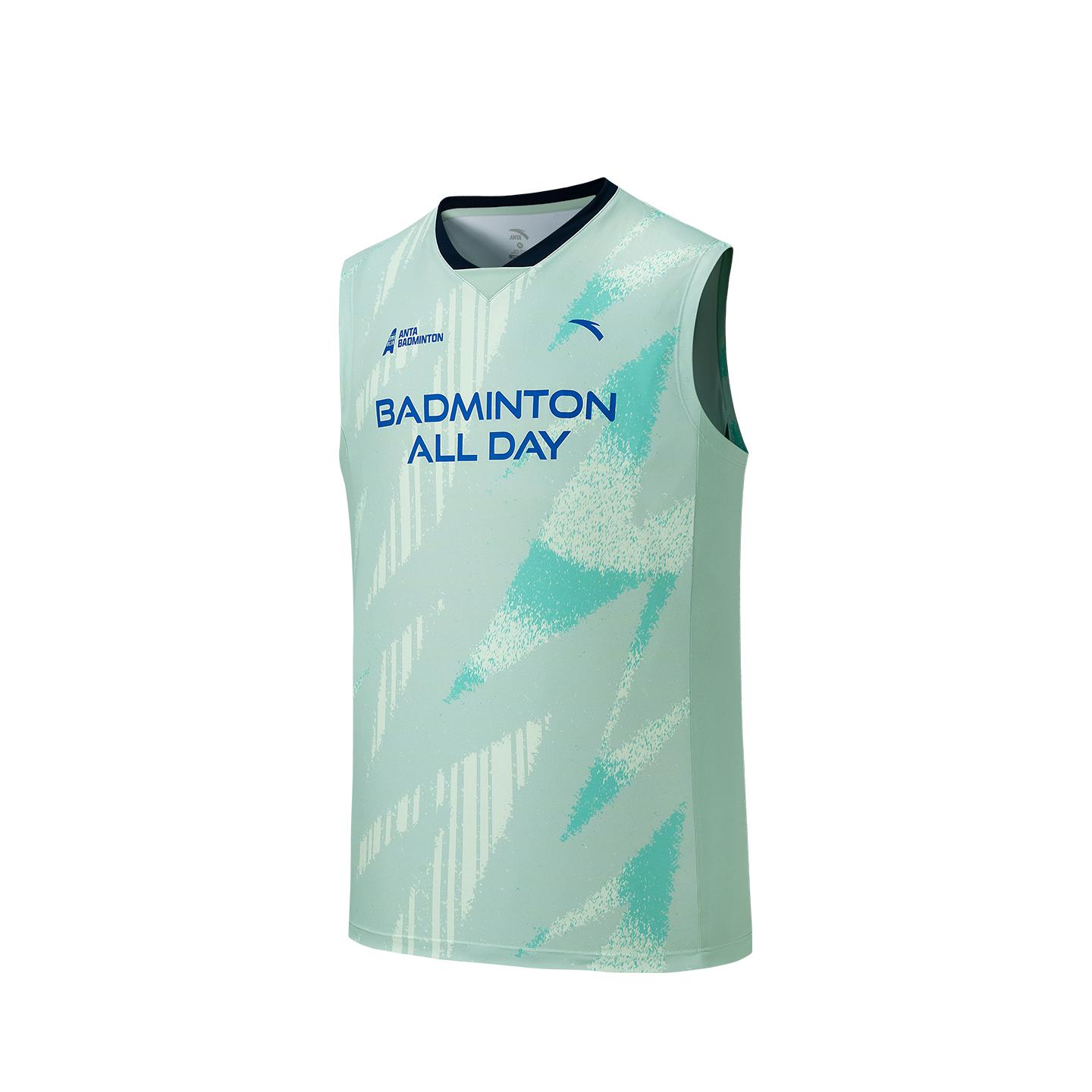 Anta Basketball Series Competition Jersey Summer Vest Men tops Clear-Breeze-Green 952621118-2 S
