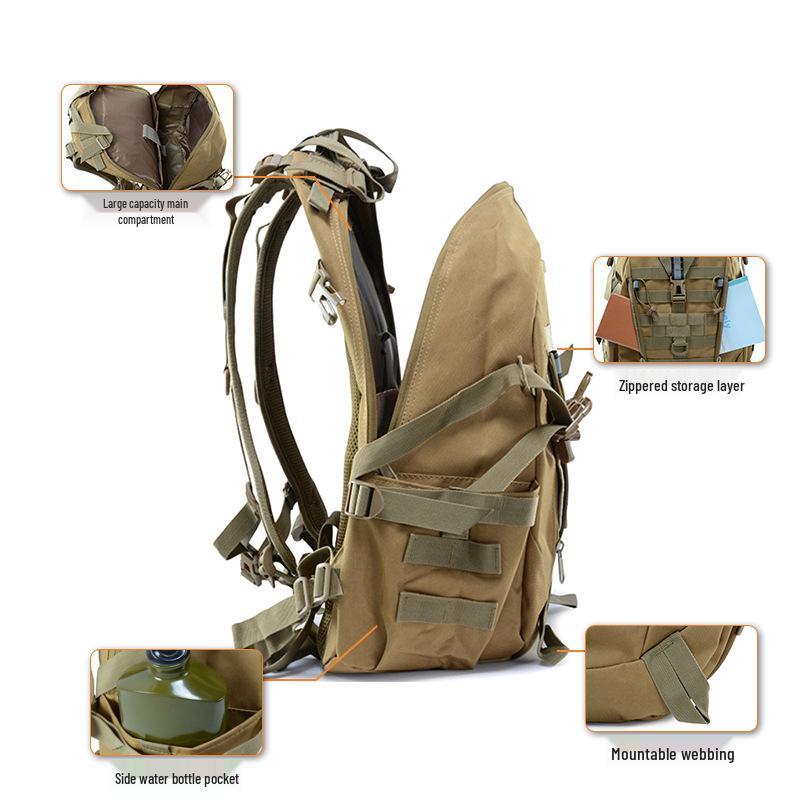 Large Capacity Waterproof Outdoor Tactical Hiking Backpack for Men