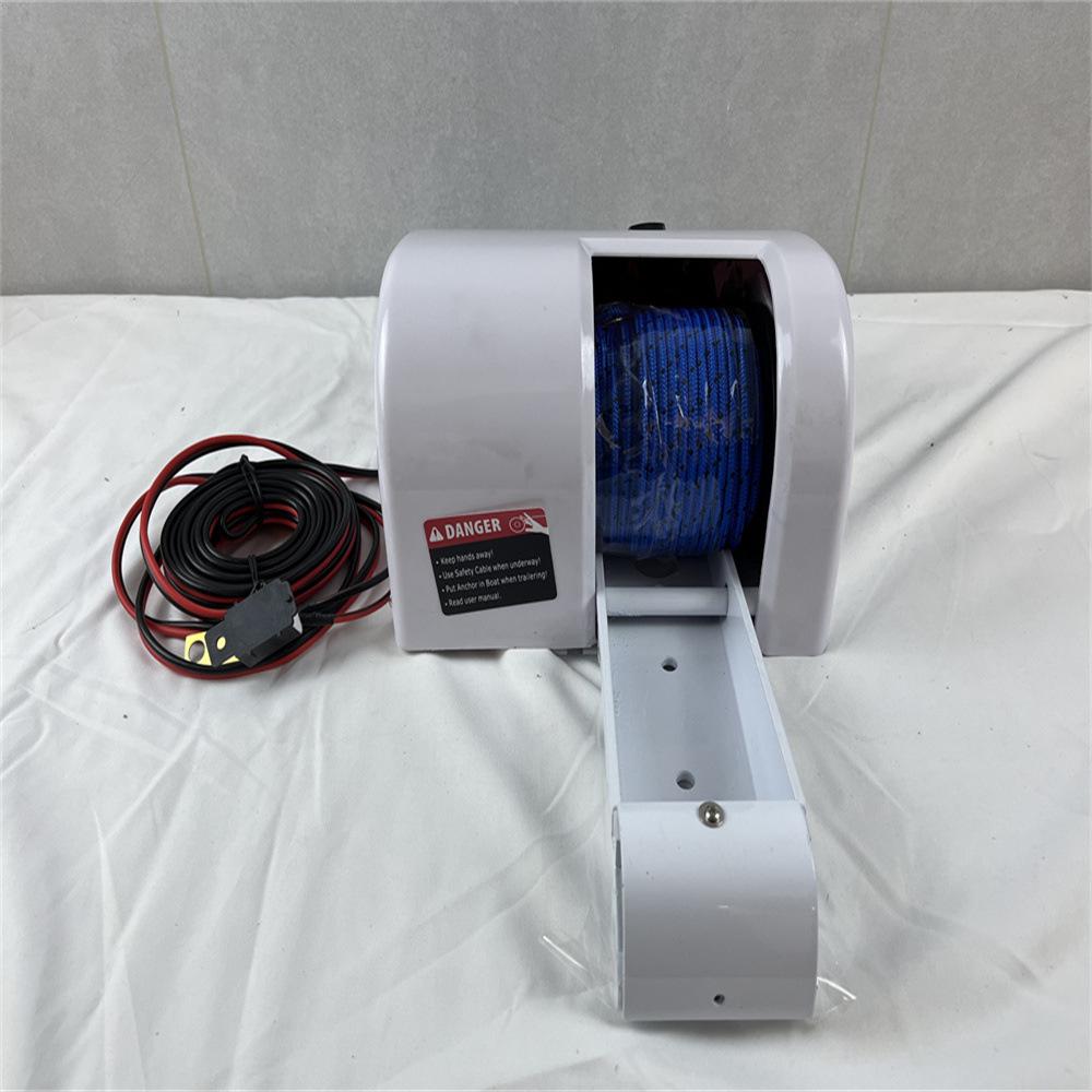 12V Saltwater Electric Anchor Winch for 16kg Anchors - Yacht & Boat Accessory