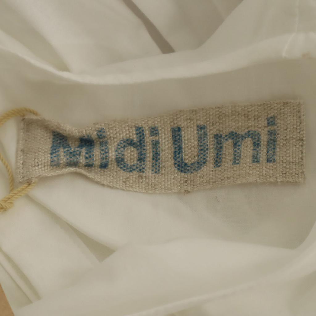 unused MidiUmi made in Japan No sleeve one piece white Women Used