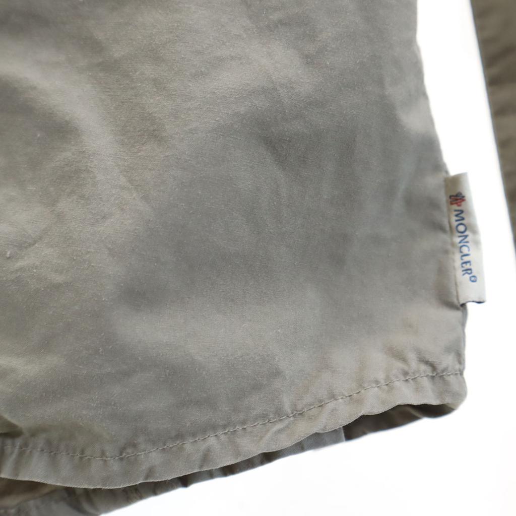 Moncler Made In Hungary Long Sleeve Cotton Shirt S Beige Women Used