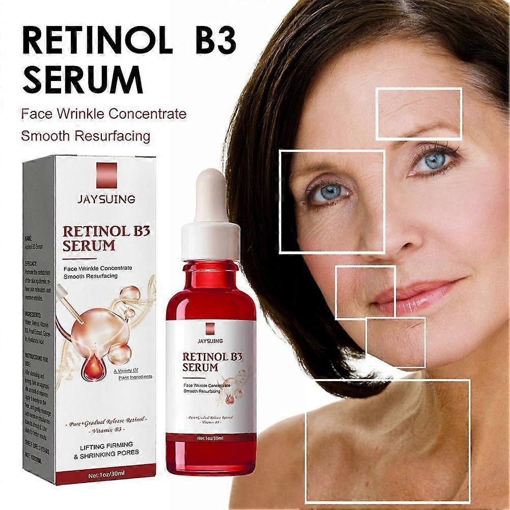 Retinol B3 Serum, Retinol Face Serum with Vitamin B3, B3 Retinol Serum for Face Anti Aging, Retinol Anti-wrinkle Serum Repair Wrinkles