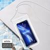 Clamshell Touch Screen Waterproof Phone Bag TPU Transparent Phone Diving Case Hanging Neck Phone Waterproof Protective Cover
