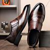 Men All Season Slippers Slip On Leather Comfortable Wear For Daily Use Durable Material With Good Quality