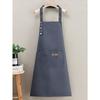 1PC Waterproof Oil-Proof Apron For Home Use,Aprons With Pockets, Poly Stain-Resistant Kitchen Aprons, Cooking Aprons Applicable To Home