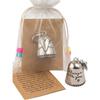 Blessing Bell Friends Are Angels party Favors Creative Bell Angel Good Luck Ornament   for Vehicles Doors Backpacks Keys gift
