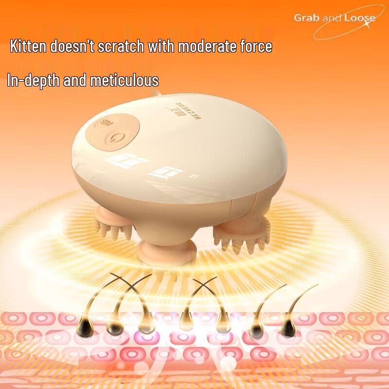 

Hezheng Electric Shower-Safe Cat Claw Scalp Massager