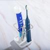 MultiPurpose Toothbrush Holder Toothpaste Rack for Bathroom Countertops In Sleekly Design for Face Cleansers,Trimmers