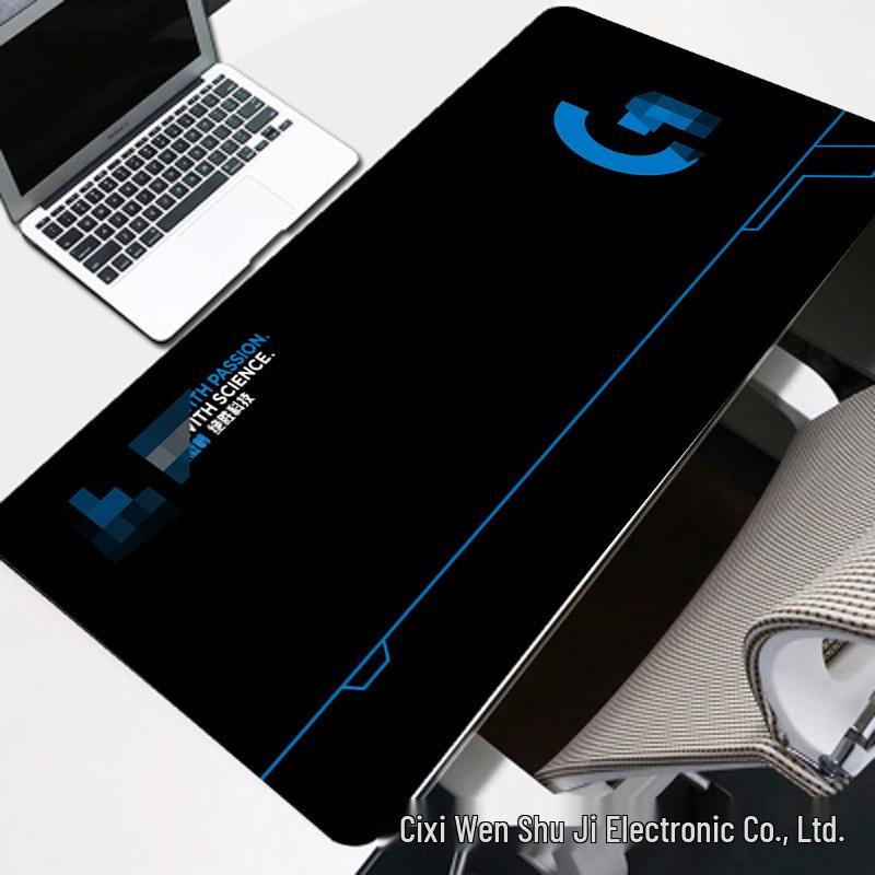 LOL Chicken Eating Gaming Mouse Pad with Shortcut Keys - Large Desk Pad for Office or Internet Cafe, Customizable Gift