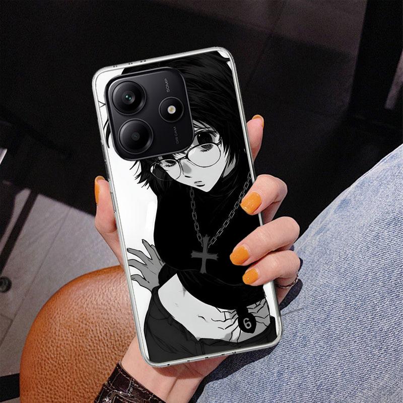 Huner X-Hunters Chrollo Shizuku Phone Case For Xiaomi Redmi Note 15 14 13 12S 12 11 Pro Plus 14S 11S 11E 10 10S 11T 5G Personali