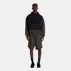 Fear of God Essentials Nylon Fleece Hooded Sweater Ink/Jet Black Men Tops 202SP244320F