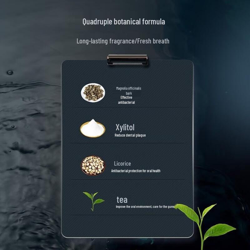 Hefengyu Green Tea Alcohol-Free Mouthwash 3-Pack