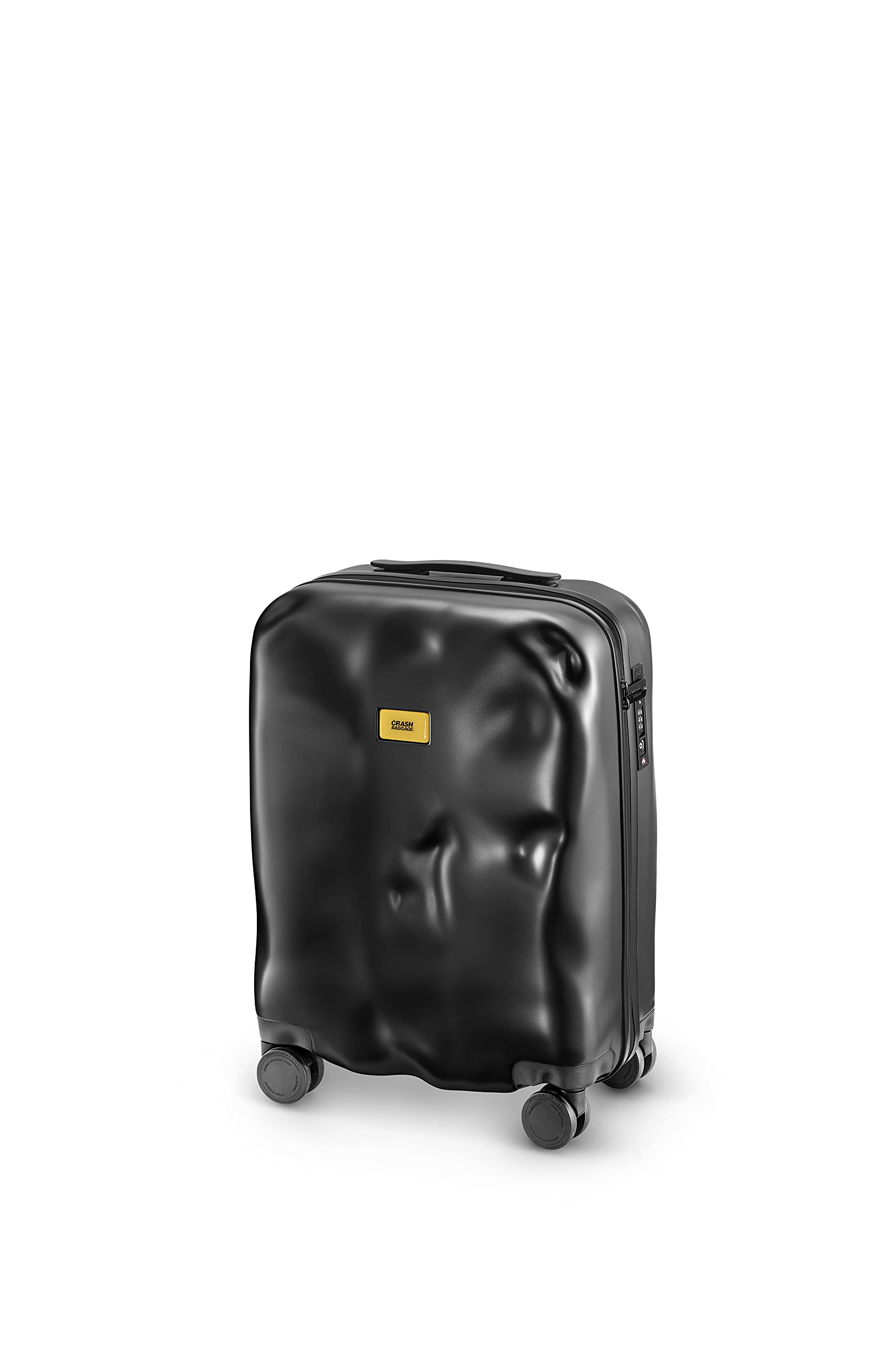 Valigia da viaggio Crash Luggage Icon 35L S leggera da viaggio CABIN nera S [CRASH BAGGAGE] bagaglio a mano cb161-01
