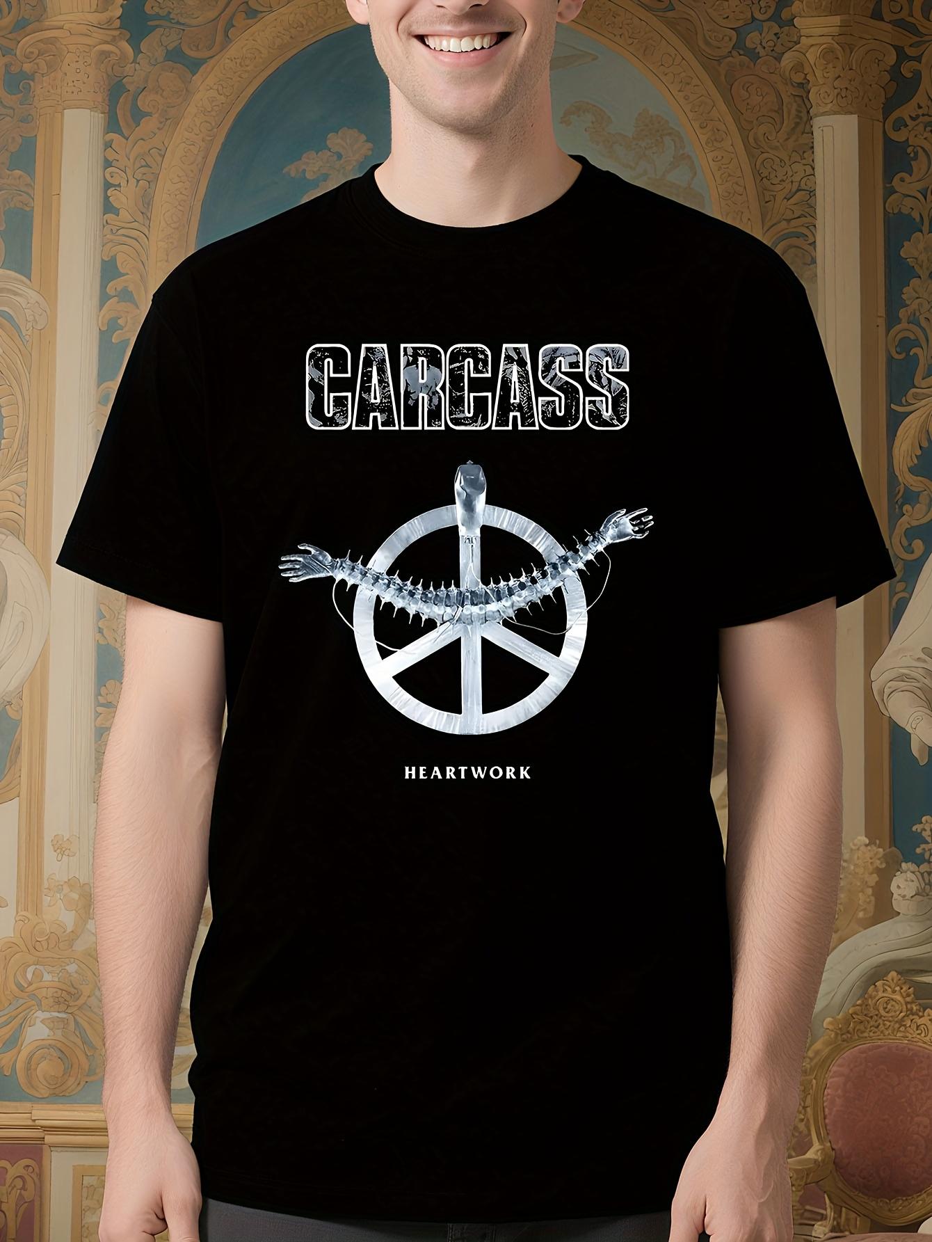 Gothic Heavy Metal Tshirt - XL Black Cotton Tee with Gar ... XXXL