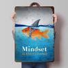 Mindset Is Everything Tinplate Posters Customizable Wall Art Retro Vintage Metal Signs for Home Room Garage Decoration Aesthetic