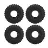 4Pcs 2.2in RC Crawler Tires Rubber Soft Replacement RC Car Wheel Tyre for SCX10 1/10 RC Crawlers