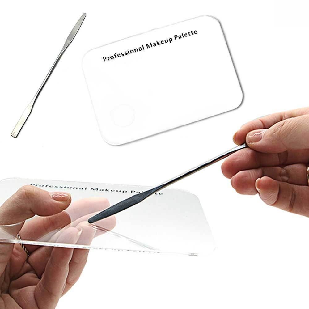 Makeup KFOTDZSF Transparent Palette Set Beauty Spatula