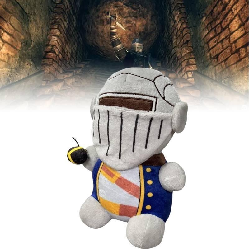 Adorable Dark Souls Lemon Plush Toy Super Soft Crystal Velvet Stuffed Doll 20cm