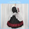 Halloween Vampire Little Demon Lolita Cosplay Dress With Cotton Blend Fabric For Cosplay Fans