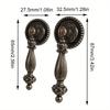 2pcs Vintage Single Hole Zinc Alloy Cabinet Door Handle, Drawer, Clothing Cabinet Handle
