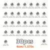30pcs Mini Disco Ball Ornaments Reflective Glass Silver Baubles for Mardi Gras Disco Party Decor Sparkling Christmas Tree Gift