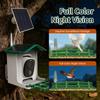Premium Baiyi BD015 Solar Powered Smart Bird Feeder HD Full Color Wifi Camera Home Remote Monitor for Outdoor Pet Birds