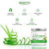Attar Ayurveda Natural Aloe Vera Gel For Face Skin Hair 200 Ml With Vitamin E & Cucumber Extract Non Sticky Paraben Free