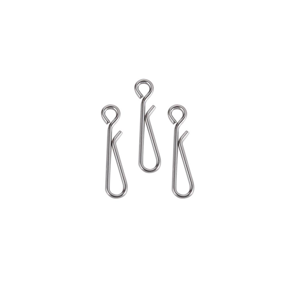 Useful Metal Barrel Swivels Quick Hanging Fishing Accessories Connector Snap Swivel Connecting Tackle Tool