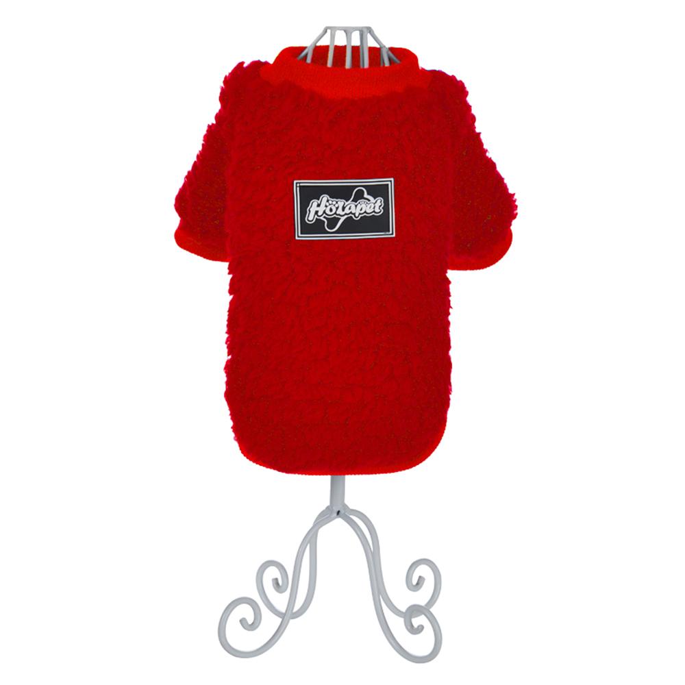 Warm Pet Clothes Solid Pullover For Small Dogs Cats Autumn Winter Thicken Fleece Puppy Vest Coat Chihuahua Yorkshire Outfits