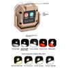 Protable Keychains Lamp Car Repair Torch Magnetic Lamp Outdoors Work Lights Powerful Small Pocket Torch Enduring