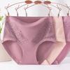 High Waist Cotton Briefs for Middle-aged & Elderly Women - Breathable, Comfortable, Hip Lifting & Abdomen Support.