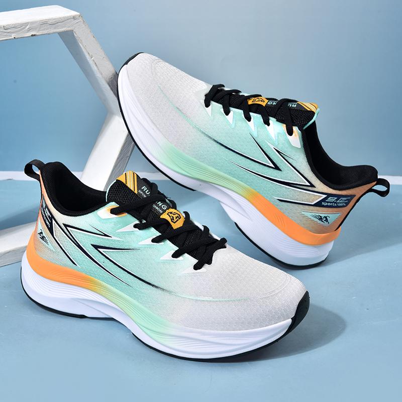 Mens Running Shoes 2026 New High Quality Jogging Shoes Fashion Casual Flat Lace-up Lightweight Sneakers for Women
