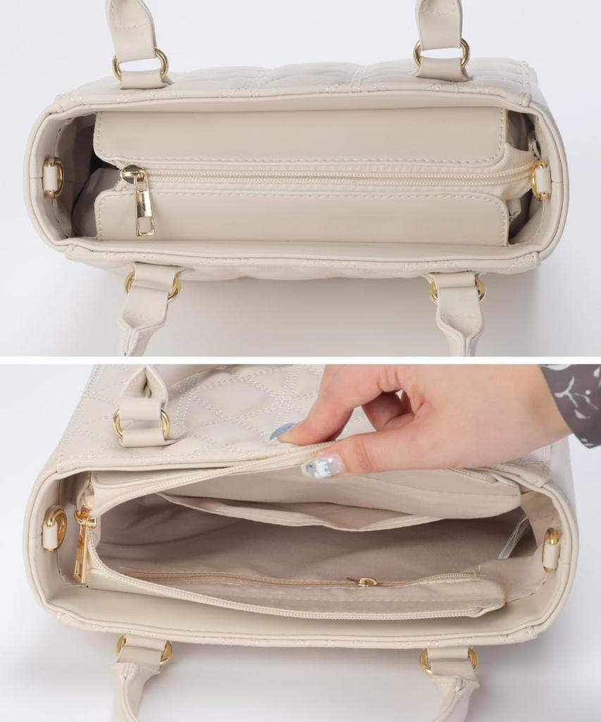 Altro Rose Schwarze Umhängetasche, Damen Umhänge-Tote-Bag, 2-Wege, Stehend, Kann in der Hand getragen werden, Getragen, oder Crossbody, mit Henkeln, Gesteppt