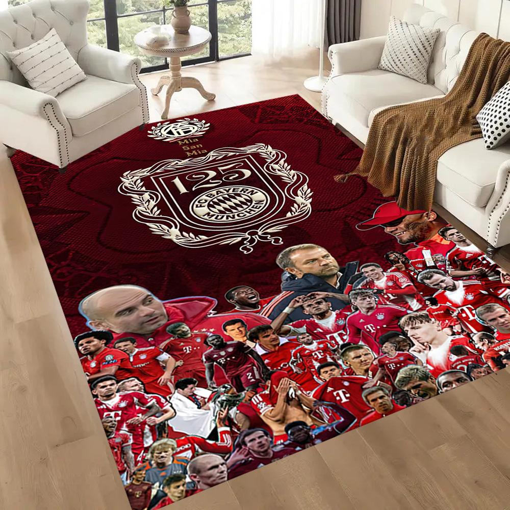 Bayern Munich Floor Mat Perfect for Bedrooms Outdoor Balcony Foyer Anti-slip Rug Decorate Offices Perfect Gift for Valentine's Wedding Birthday