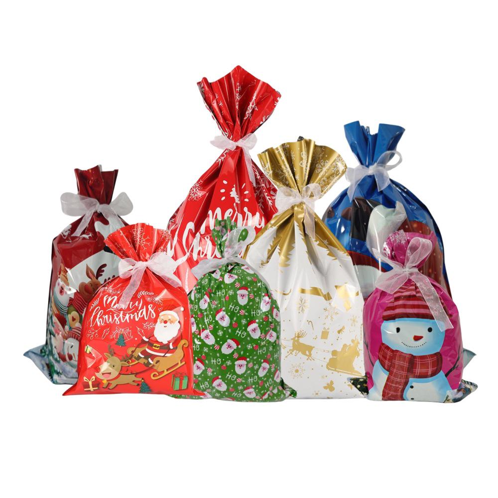 2025 Christmas Eve Drawstring Candy Gift Bag Set