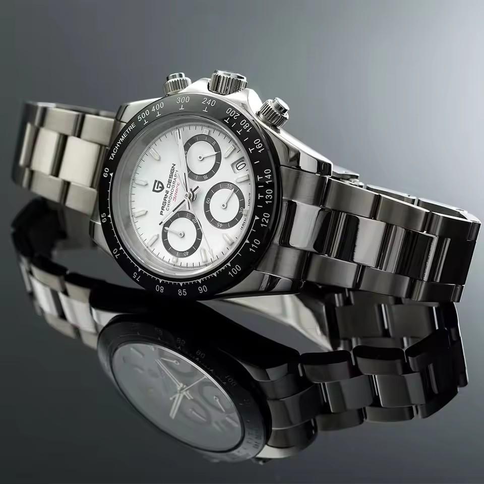 PAGANI DESIGN New Men Watches Luxury Quartz Watch For Men 100M Waterproof Sports Chronograph Wristwatch for Men Gift