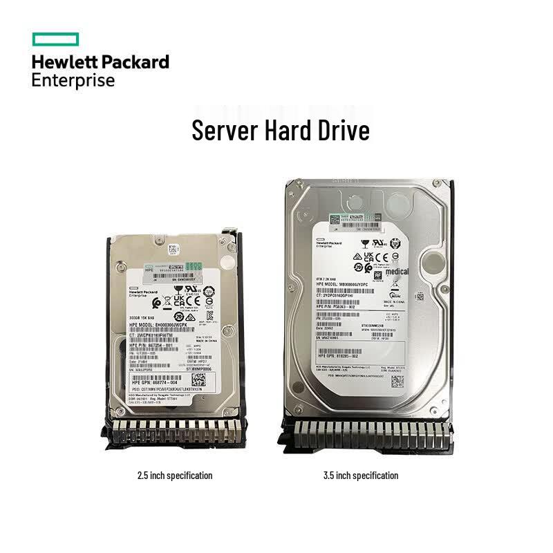 HP HPE 6TB 7.2K SAS 3.5-inch Server Hard Drive