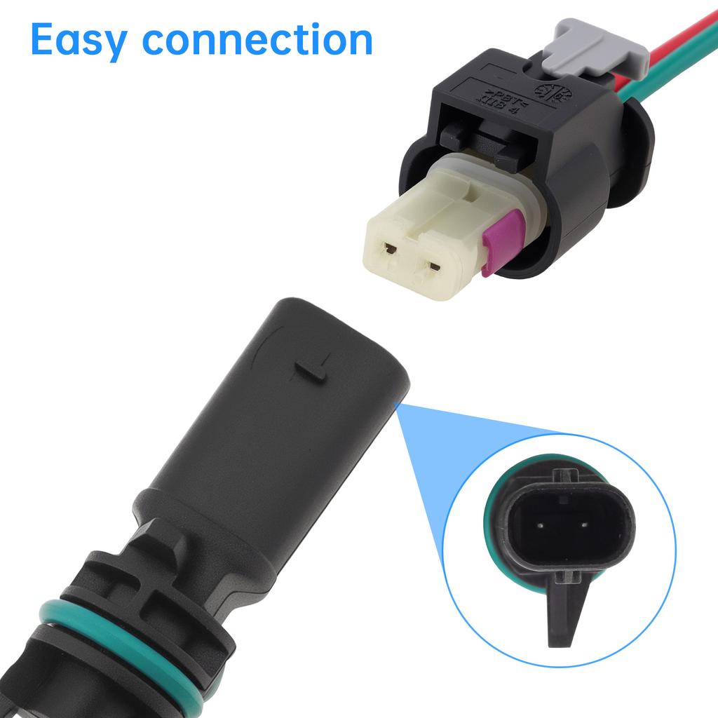 Czujnik Temperatury Powietrza Dolotowego i Złącze, Pasuje do Szerokiej Gamy Modeli Pojazdów, EC1191 AX241 5S16863 Czujnik Temperatury Powietrza Dolotowego IAT