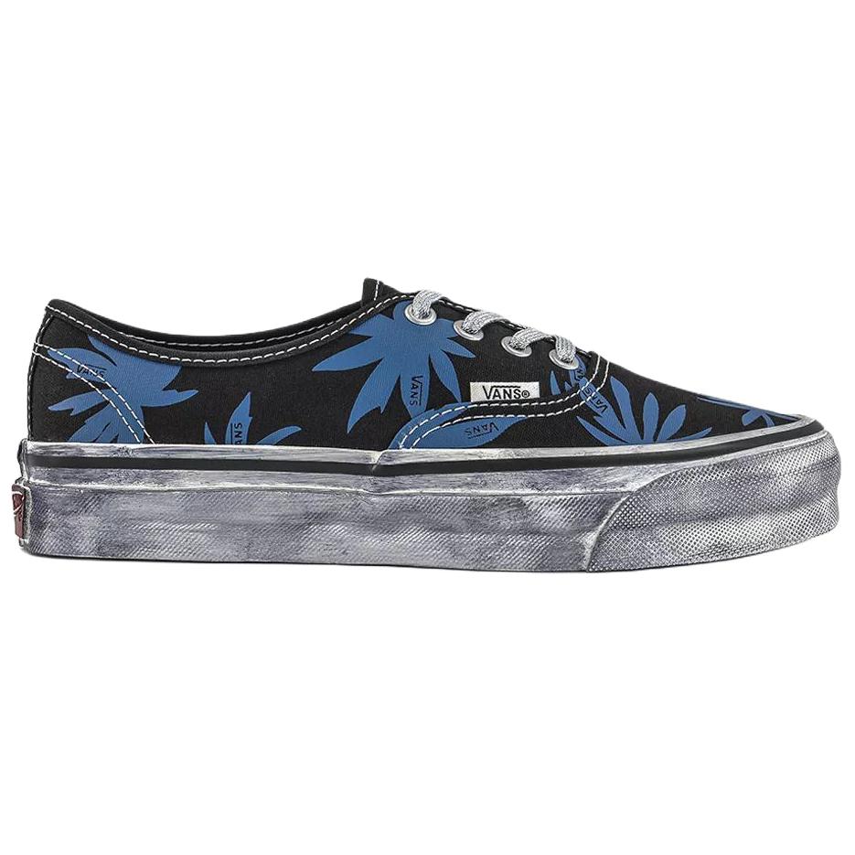 Vans Authentic 44 Skateboard Shoes Unisex Black Blue VN000DB8CJI1