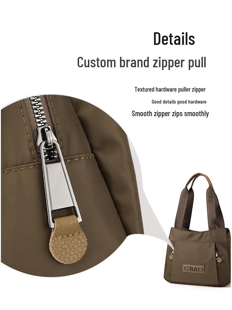 Oxford Stoff Dame Tote & Skulderveske - Trendy Pendler Håndveske