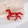 Yousheng Chinese New Year Horse Charm 2026Year of The Horse Mascot Pendant Lucky Zodiac Animal Alloy Feng Shui Charm for DIY Keychain Bracelet Jewelry