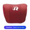 For Volkswagen VW Car Headrest Lumbar Support Cotton Neckpillow Waist Cushion Golf 4 5 6 7 Polo Jetta Sagitar Magotan Passat B5 zr7