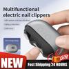 Women Automatic Nail Polisher Type-C Charging Electric Nail Trimmer with Light Safety Nail Clipper for Children Adult Senior
