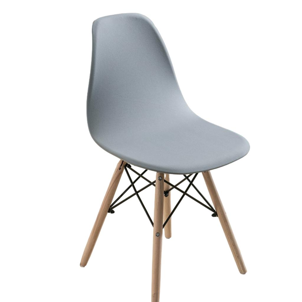 Stretchable Solid Color Chair Cover Shell Chairs Soft Milk Silk Easy Clean Dustproof Removable Washable Chair Cover