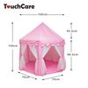 Six Angle Pink Princess Castle Gauze Tent House Girl Children Large Indoor Outdoor Toy Game