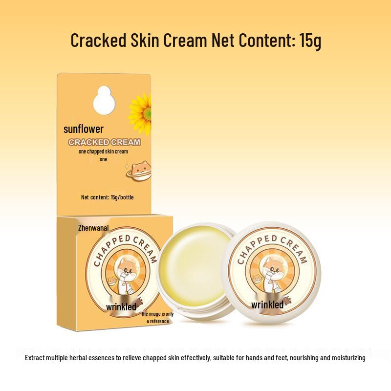 

Подсолнуховый Зимний Увлажняющий Крем - Уход против Растрескивания для Рук и Ног