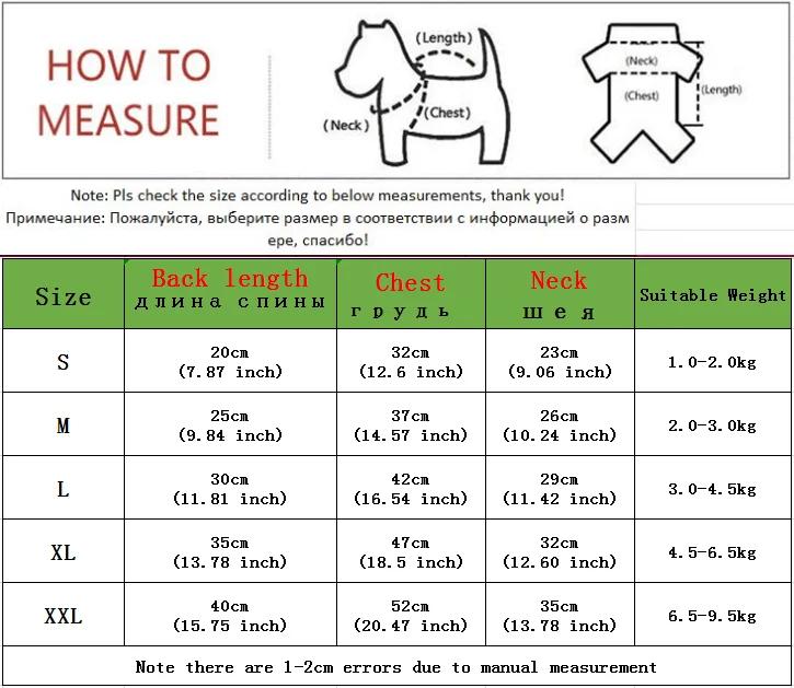 Russia Warm Winter Pet Dog Coat Clothes for Small Dogs Pets Thicken Waterproof Snow Dog Clothing Jumpsuit Chihuahua Costume Pug