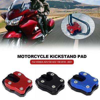 For HONDA ADV150 ADV 150 2019 2020 2021 Motorcycle New Kickstand Sidestand Stand Extension Enlarger Pad