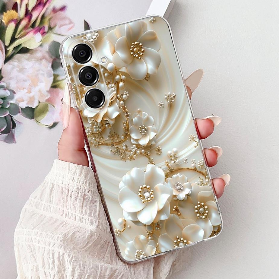 For Samsung Galaxy A17 5G Case SM-A176B New Cat Butterfly Painted Cover Soft Slim Phone Case For Samsung A17 A 17 5G Fundas Bags