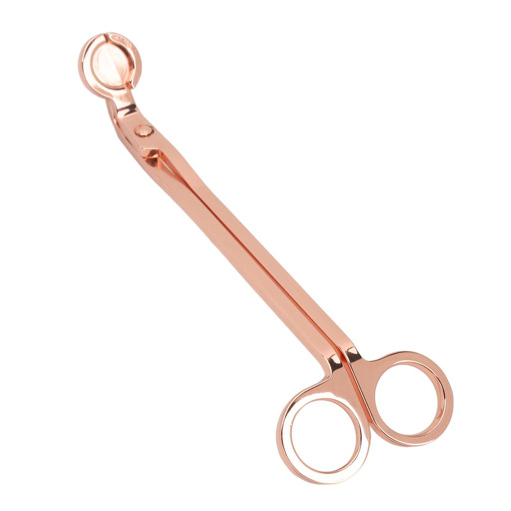 Candle Wick Trimmer Wick Clipper Cutter Stainless Steel Scissors Electroplating Coating Candle Accessory
